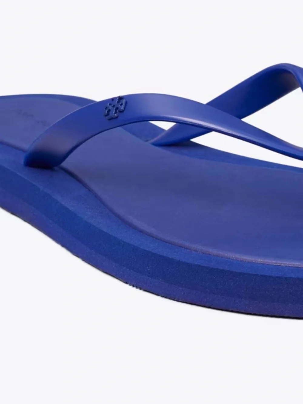 Tory Burch Kira Padded Flip-Flop in Royal Blue